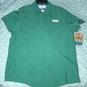 Magellan fish gear Laguna Madre button up shirt